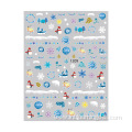 Decal Transfer 12 Sheets Christmas Nail Art Sticker